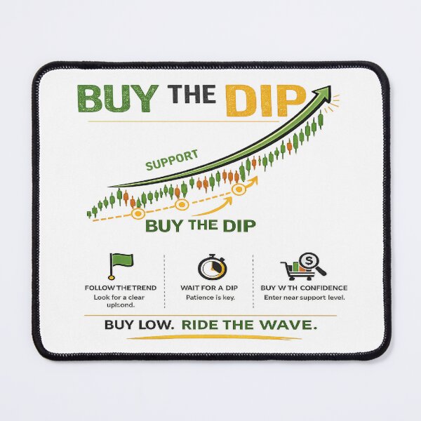 Item preview, Buy The Dip – Trade The Pullback designed and sold by KrzychoWro.
