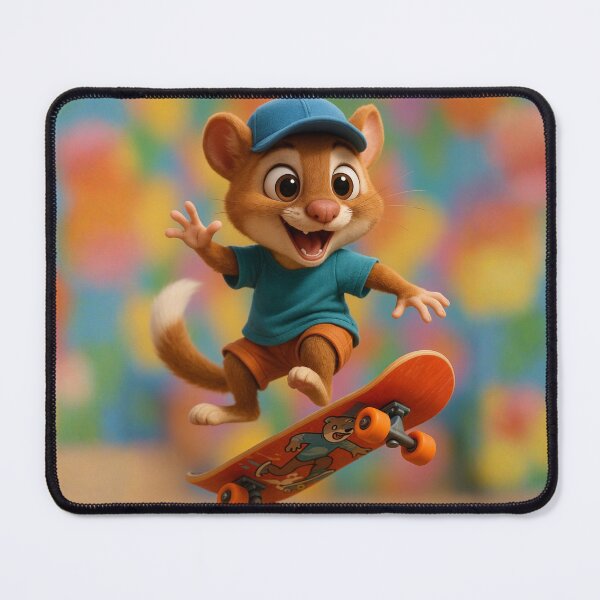 Item preview, Skater Stoat designed and sold by Sillytoe.
