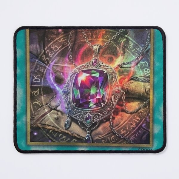 Item preview, Yu-Gi-Oh! Custom Spell Jewelry Card, Alexandrite Necklace designed and sold by Uniqueartai.