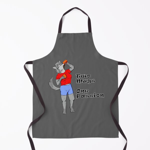 Item preview, Anthro Wolf - Two Mugs; One Passion designed and sold by Batmantis275.
