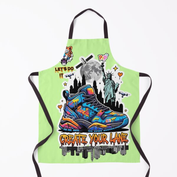Item preview, NYC Sneakerhead Tiger: Create Your Lane Streetwear Art designed and sold by RajaArtDesign.