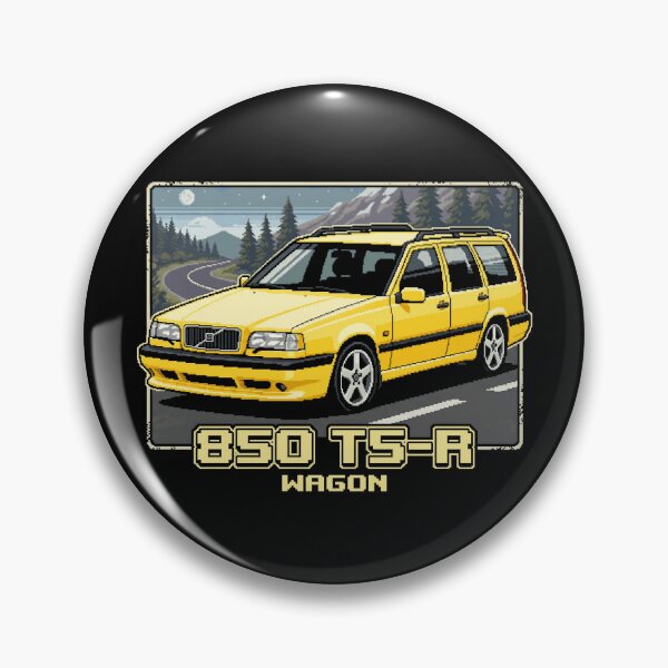 Item preview, Yellow 850 T5-R Wagon Pixel Art designed and sold by Off-Road-Zone.