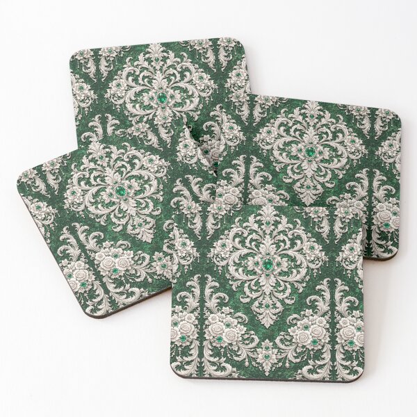 Item preview, Emeralds & Rococo - Vertical designed and sold by DesignsByPrnces.