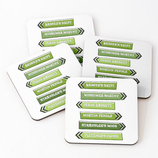 Item preview, Retro Midsomer Signs designed and sold by Normbot2000.