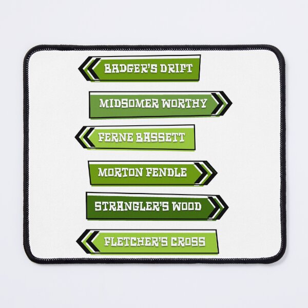 Item preview, Retro Midsomer Signs designed and sold by Normbot2000.