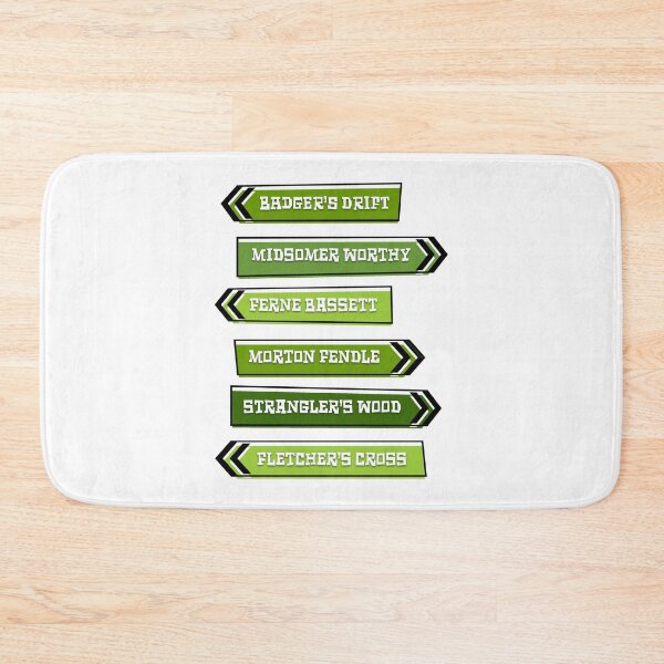 Item preview, Retro Midsomer Signs designed and sold by Normbot2000.