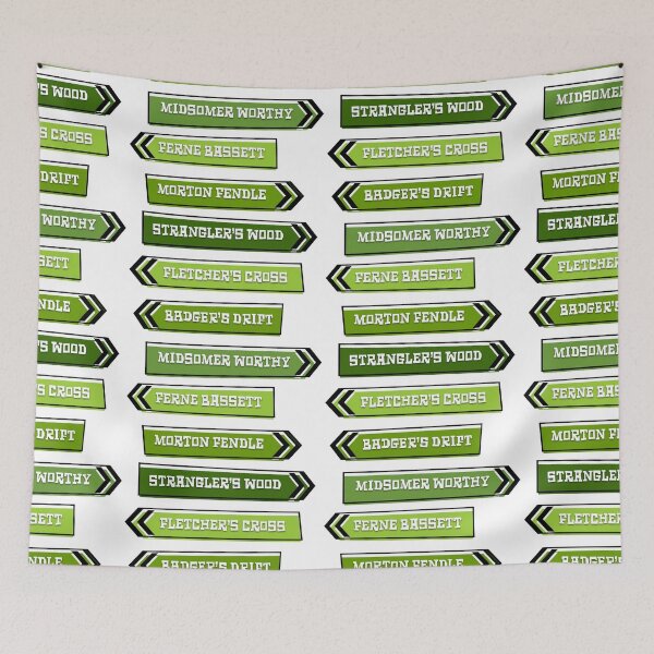 Item preview, Retro Midsomer Signs designed and sold by Normbot2000.