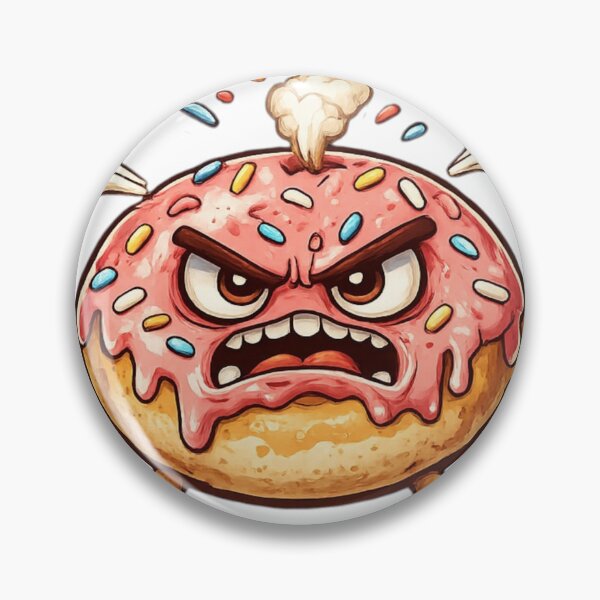 Item preview, MAD DONUT BACK OFF! funny typographic slogan designed and sold by LoneTide.