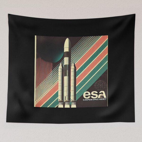 Item preview, European Space Agency Inspired Logo Design | ESA Style Space Graphic | Astronomy & Sci-Fi Art designed and sold by TEEJAMBOREE.