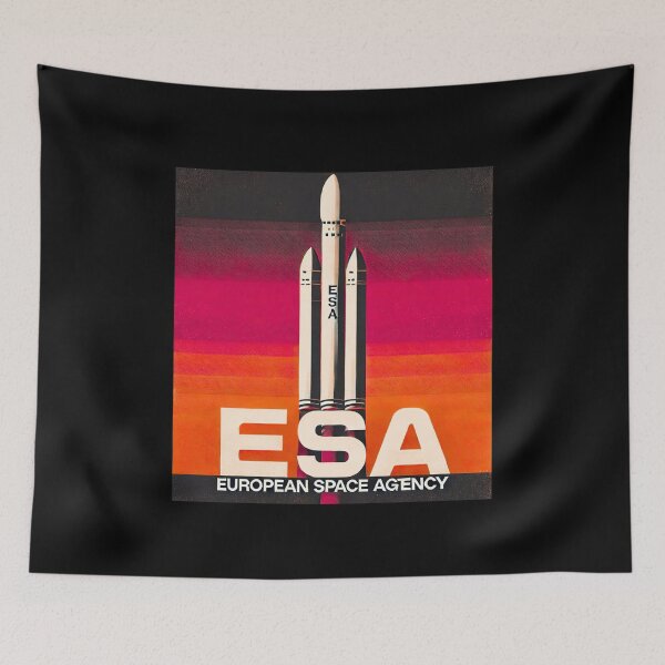 Item preview, European Space Agency Inspired Logo Design | ESA Style Space Graphic | Astronomy & Sci-Fi Art designed and sold by TEEJAMBOREE.