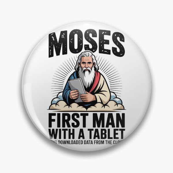 Item preview, Moses was the first man to download from the cloud to a tablet designed and sold by jkrphoto.