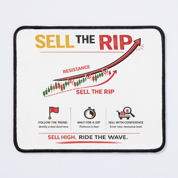 Item preview, Sell The Rip – Trade The Pullback designed and sold by KrzychoWro.
