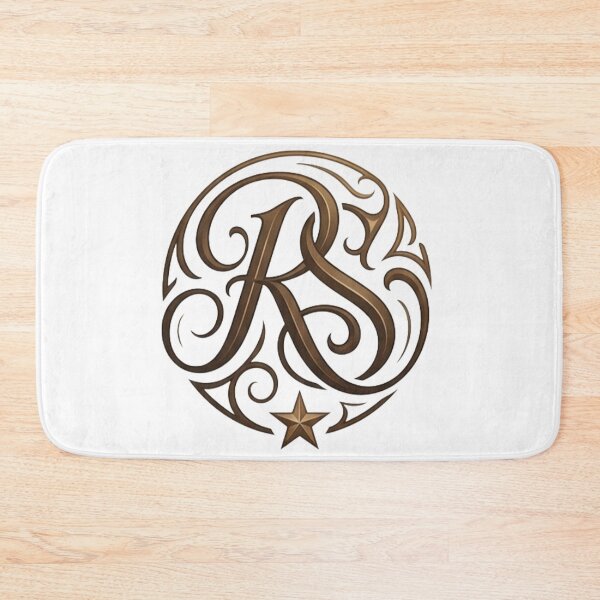 Item preview, Luxury RS Monogram Emblem | Premium Vintage Gold Branding designed and sold by RS-Globalist-.