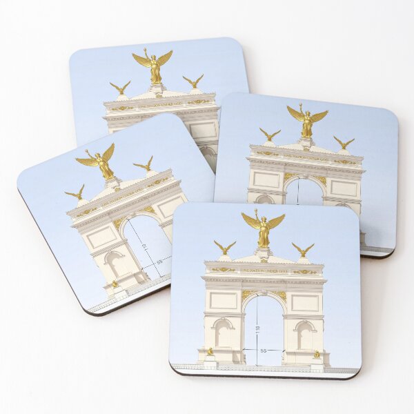 Item preview, Grand Golden Arch of Faith Freedom: One Nation Under God designed and sold by Clavivs.