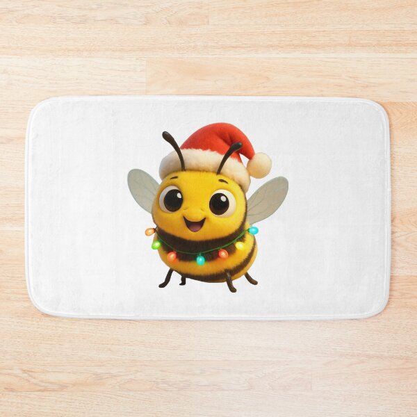 Item preview, Christmas Yellow Faced Bee designed and sold by Sillytoe.