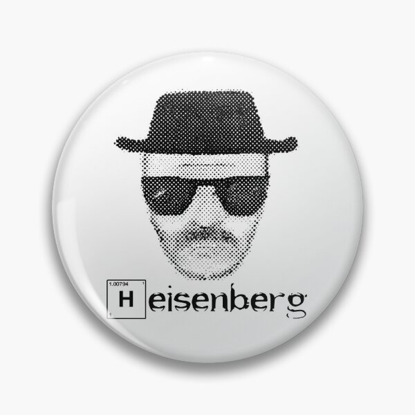 Item preview, Heisenberg Halftone  Breaking Bad Typography Dot Art Walter White Fan Art designed and sold by DimensionShift.