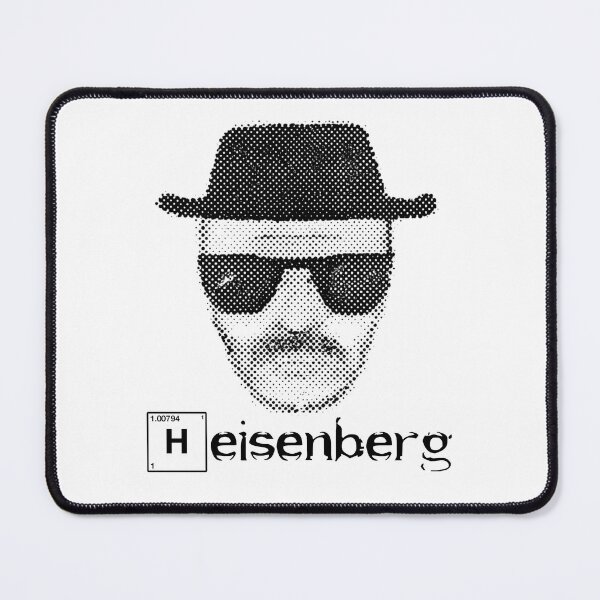 Item preview, Heisenberg Halftone Breaking Bad Typography Dot Art Walter White Fan Art designed and sold by DimensionShift.