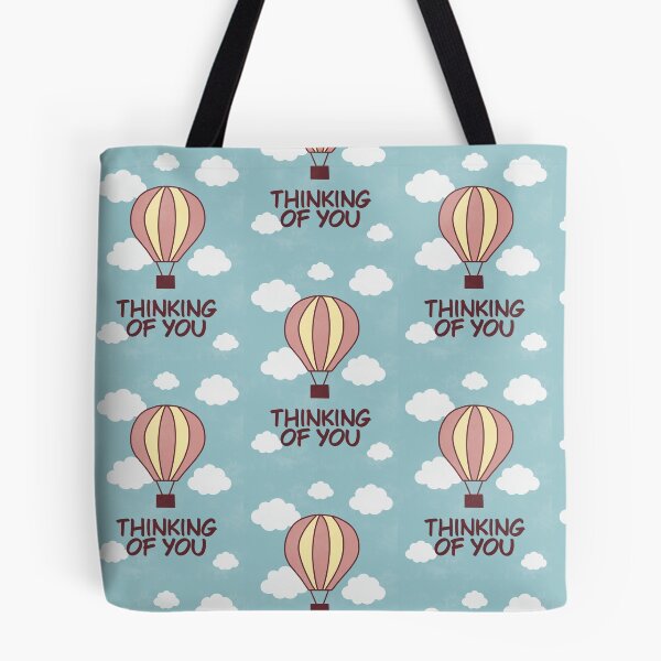 Item preview, Thinking of you hot air balloon in the sky  designed and sold by Inspiredbydavina.