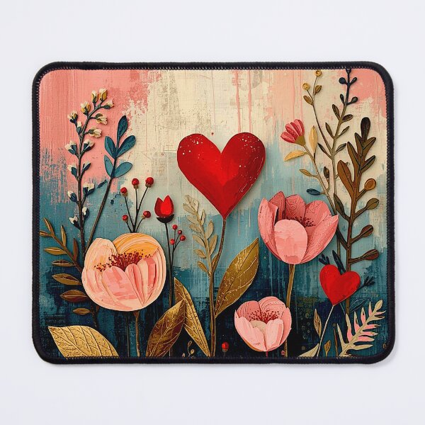 Item preview, Heart Floral Botanical Garden designed and sold by shaang.