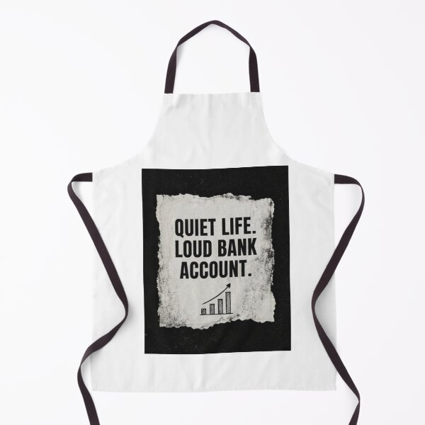 Item preview, Copy of Quiet Life Loud Bank Account Minimalist Design designed and sold by Kupeliemre.