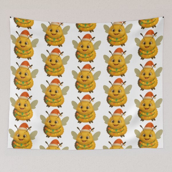 Item preview, Christmas Yellowish Cuckoo Bumblebee designed and sold by Sillytoe.