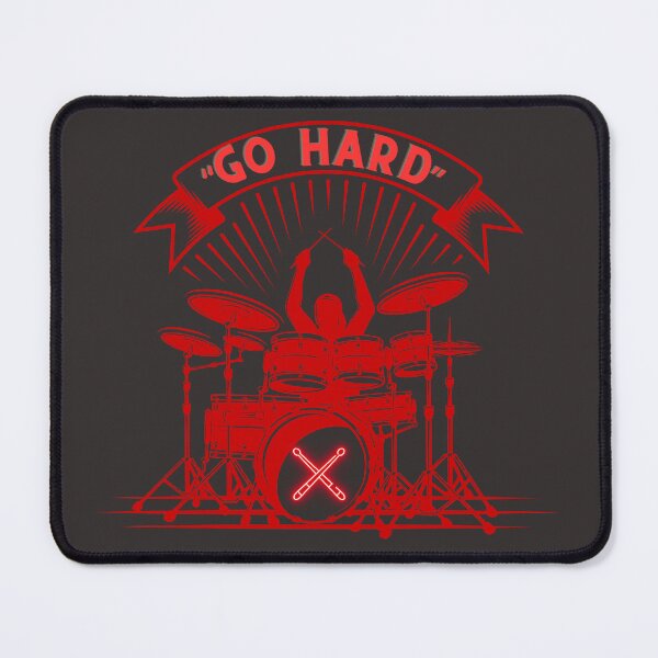 Item preview, Drummer Go Hard - Beat Maker - Percussion Rhythm. designed and sold by LunaPrintCo.