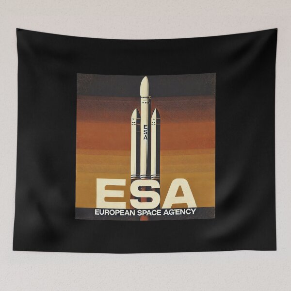 Item preview, European Space Agency Inspired Logo Design | ESA Style Space Graphic | Astronomy & Sci-Fi Art designed and sold by TEEJAMBOREE.