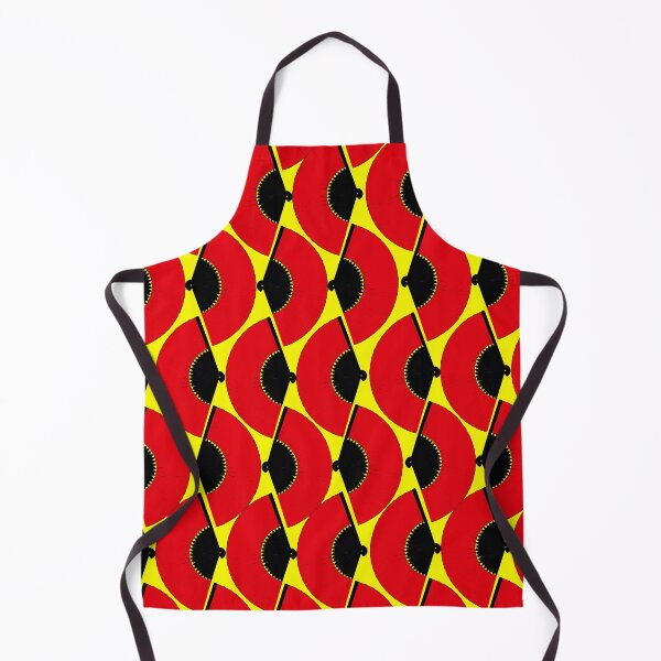 Item preview, Just Simply Fans Red Black and Yellow designed and sold by TerenceLacey.