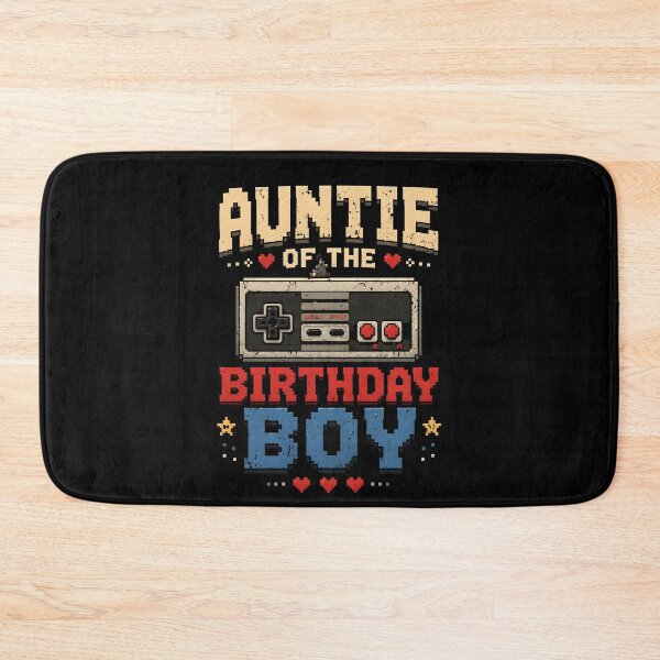 Item preview, Auntie of the Birthday Boy – Retro Gamer Family Birthday designed and sold by THREE LITTLE BEANS.