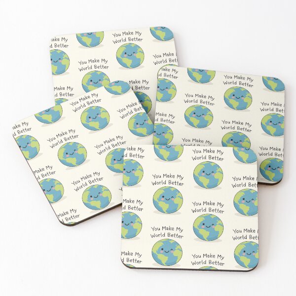 Item preview, You make my world better happy globe designed and sold by Inspiredbydavina.