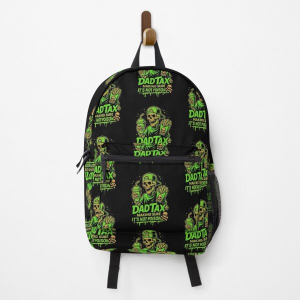 Item preview, Skeleton Dad Tax Making Sure Its Not Poison designed and sold by WoodburyLake.