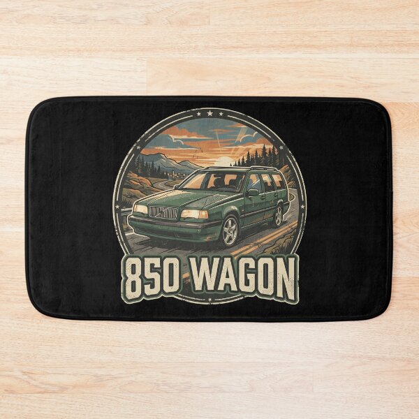 Item preview, 850 Wagon Vintage Sunset Mountain Road Graphic designed and sold by Off-Road-Zone.