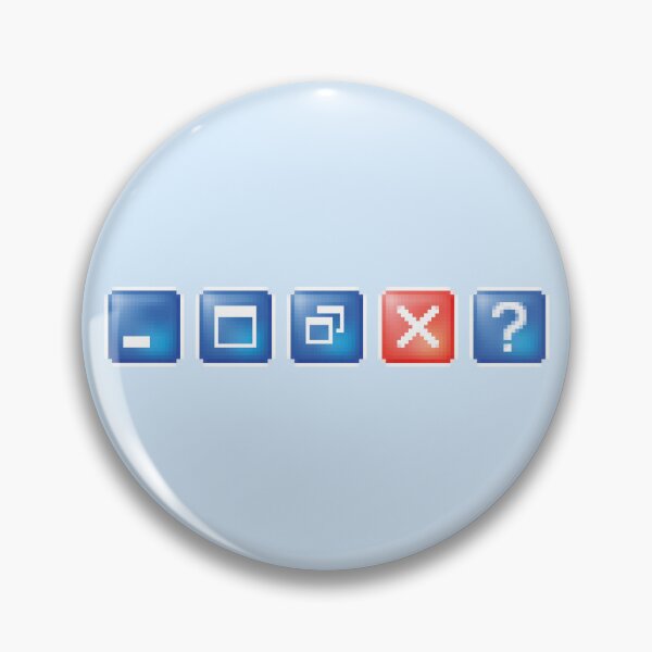Item preview, Windows XP Window Buttons Icons designed and sold by BubblePopRed.