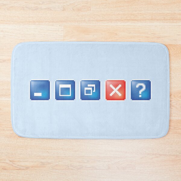 Item preview, Windows XP Window Buttons Icons designed and sold by BubblePopRed.