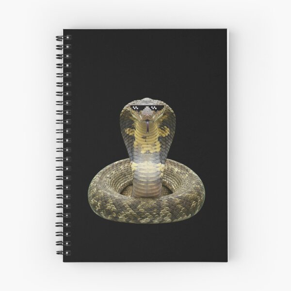 Item preview, Cool King Cobra Wearing Pixel Sunglasses Meme designed and sold by k3rstman1.