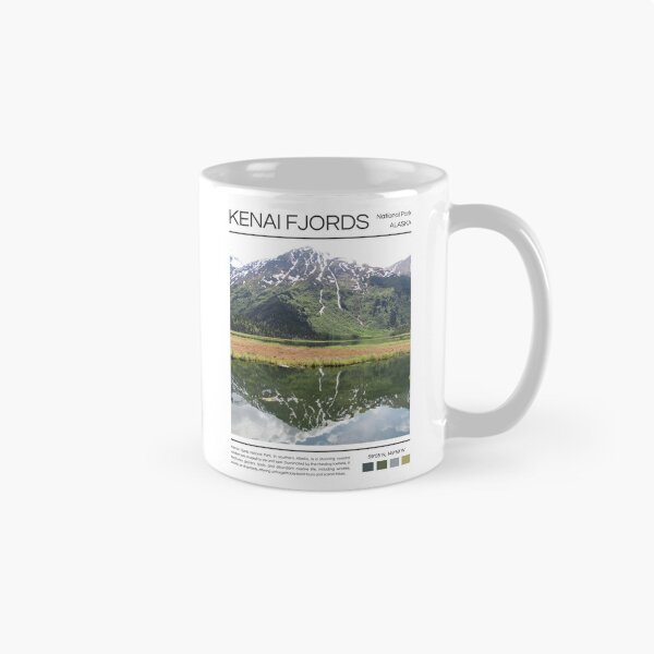 Item preview, Parque Nacional de los Fiordos de Kenai - Alaska designed and sold by StudioRedKoala.