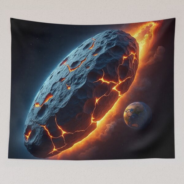 Item preview, Ascending Asteroid  designed and sold by AwesomeDigiShop.