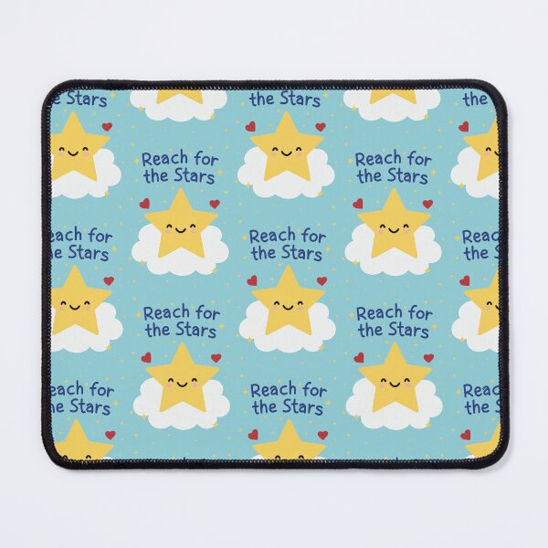 Item preview, Reach for the stars star on clouds motivation designed and sold by Inspiredbydavina.