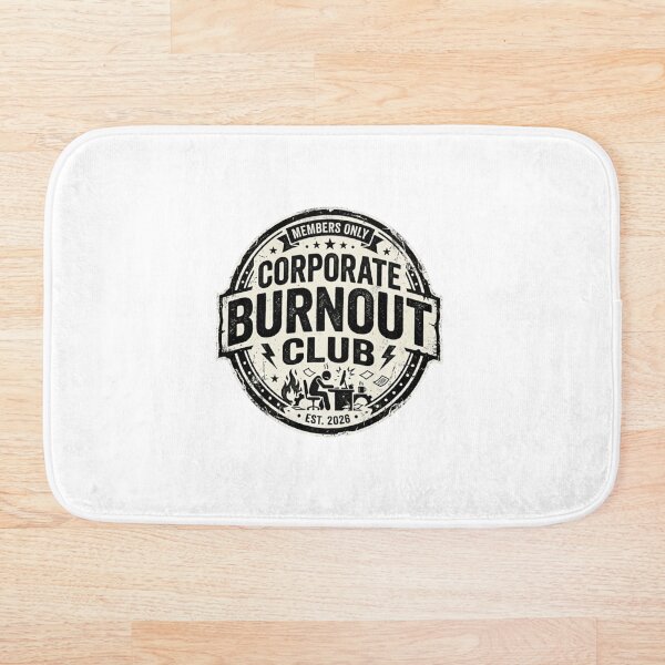 Item preview, Pegatina del Club de Quemado Corporativo designed and sold by CutePlix.