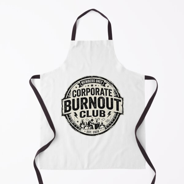 Item preview, Corporate Burnout Club Sticker designed and sold by CutePlix.
