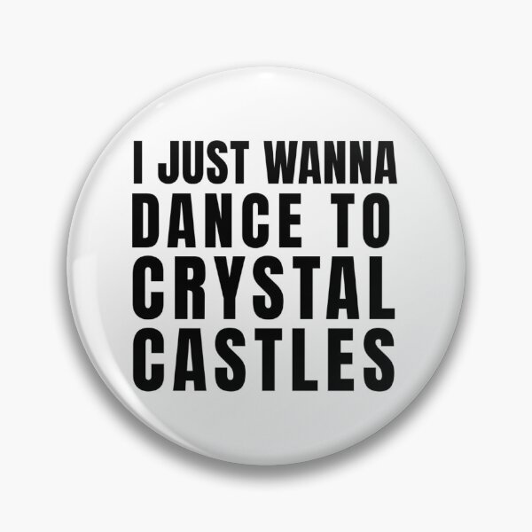 Item preview, I Just Wanna Dance to Crystal Castles - White designed and sold by destelloacido.