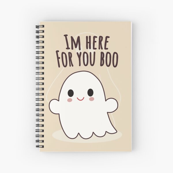 Item preview, I’m here for you boo scary spooky cute boo ghost designed and sold by Inspiredbydavina.