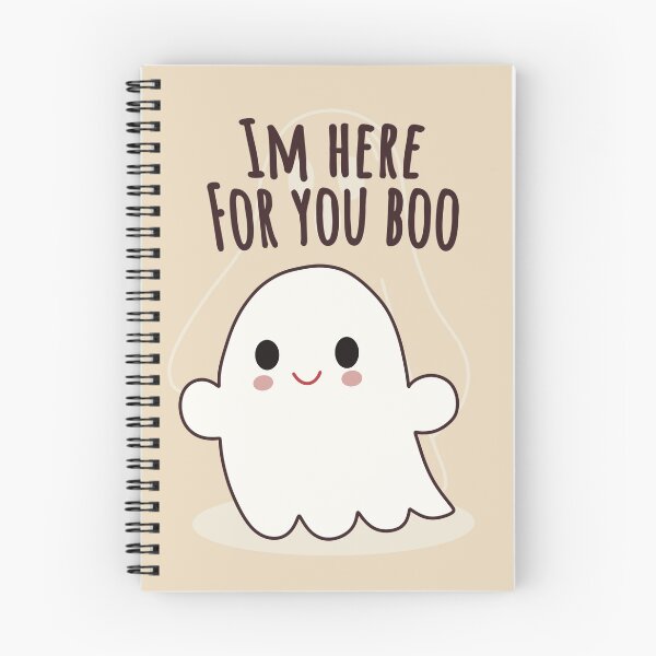 Item preview, I’m here for you boo scary spooky cute boo ghost designed and sold by Inspiredbydavina.