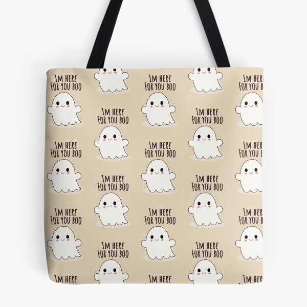 Item preview, I’m here for you boo scary spooky cute boo ghost designed and sold by Inspiredbydavina.
