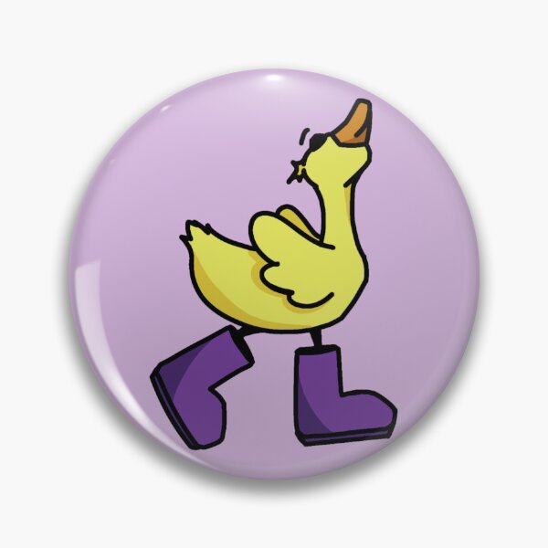 Item preview, Duck wearing purple boots designed and sold by itz-hazza.