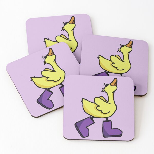 Item preview, Duck wearing purple boots designed and sold by itz-hazza.