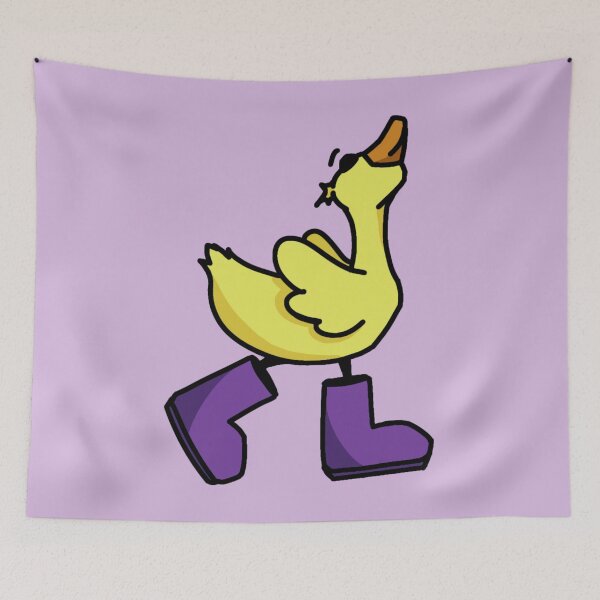 Item preview, Duck wearing purple boots designed and sold by itz-hazza.