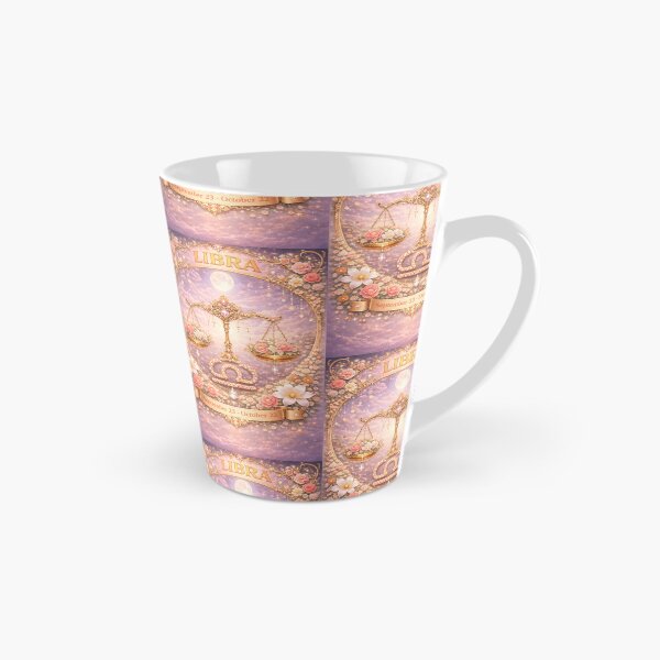 Item preview, Libra Zodiac Art – Celestial Scales Astrology Aesthetic – Soft Floral Zodiac September October Birthday Gift Libra Season designed and sold by Bonitivity Zodiacs.