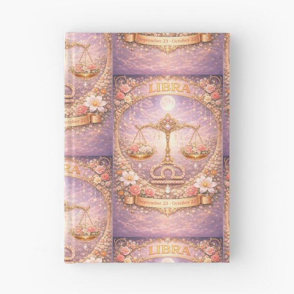 Item preview, Libra Zodiac Art – Celestial Scales Astrology Aesthetic – Soft Floral Zodiac September October Birthday Gift Libra Season designed and sold by Bonitivity Zodiacs.