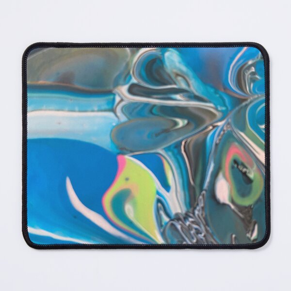 Item preview, Electric Blue Fluid Art Design designed and sold by LunarLionGroup.